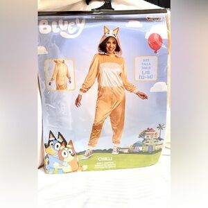 Bluey Chilli Adult costume size Large and Medium